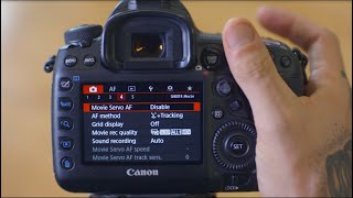 DSLR for Beginners  How to Set Your Camera Up to Shoot Video [upl. by Mientao]