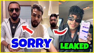 Shocking Rajat Dalal amp Elvish Yadav Say Sorry to Ajaz Khan Thara Bhai Joginder Purav Jha  😱 [upl. by Boice462]