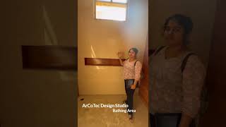 ArCoTec Design Studio Bathroom Design architect architect architecture interiordesigning [upl. by Kosel]