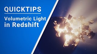 C4D Quicktips Volumetric Light in Redshift [upl. by Peugia]