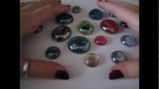 TUTORIAL come fare CABOCHONS STUPENDI a costo zero rIcIcLoDiY [upl. by Anivas]