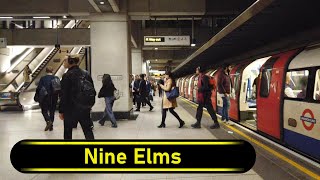 Tube Station Nine Elms  London 🇬🇧  Walkthrough 🚶 [upl. by Oriole]