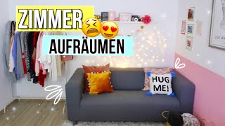 Zimmer AUFRÄUMEN für 2019  Organisation HACKS DIYs und DEKO 🆘Zimmer aufräumen 2019 [upl. by Ruthven756]