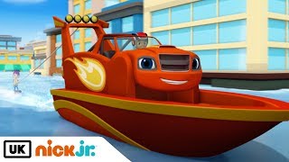 Blaze and the Monster Machines  Axle City Grand Prix  Nick Jr UK [upl. by Yesiad]