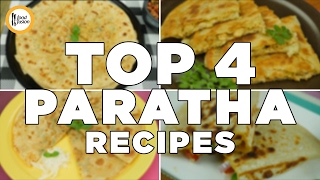 4 Must Have Parathas Aloo Ka Paratha Chicken Cheese Paratha Muli Ka Paratha and Pizza Parata [upl. by Sheldon556]