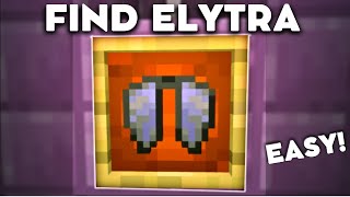 How to Get ELYTRA IN MINECRAFT Step by Step Guide for 121 Bedrock and Java [upl. by Akemot]