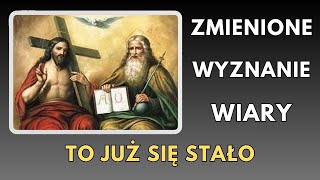 Zmiany w Credo w Kościele w Belgii Dokładnie przetłumaczony tekst nowego wyznania wiary w opisie [upl. by Nerual]