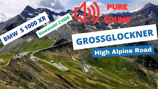 Grossglockner High Alpine Road 2023  BMW S1000XR  Kawasaki Z1000 [upl. by Aihsenat]