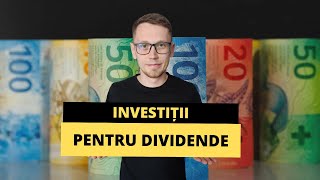 Investitii pentru DIVIDENDE la Bursa de Valori Bucuresti [upl. by Ringler545]