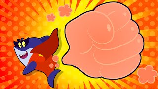 Super Fart Shark Family  Sea Animal Song  Best Nursery Rhymes amp Funny Kids Songs [upl. by Melisande954]