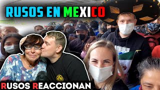 😭MAMA RUSA LLORANDO al VER CÓMO NOS RECIBIERON en MÉXICO  RUSOS REACCIONAN en MEXICO [upl. by Tikna]