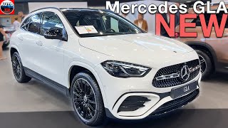 NEW Mercedes GLA 2024  FIRST LOOK exterior interior [upl. by Frangos]