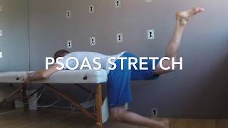 The Best Iliopsoas Stretch  Active Isolated Stretching [upl. by Eirahs]