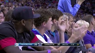 Quarter 2 One Box Video Hornets Vs 76ers 412016 120000 AM [upl. by Barna]