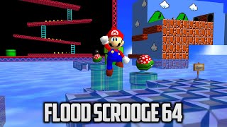 ⭐ Super Mario 64 PC Port  Flood Scrooge 64 [upl. by Trepur]