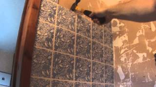 Tiling on a painted wall fail [upl. by Alrats562]