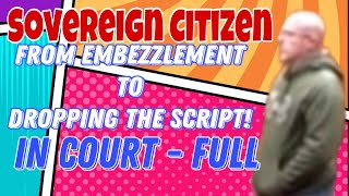 Sovereign Citizen From Embezzlement to Taking a Public Defender in Court  FULL Case [upl. by Notsgnal18]