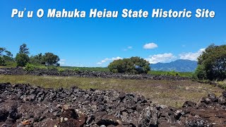 Puu O Mahuka Heiau State Historic Site  Hawaii Historical Sites  Haleiwa Oahu Hawaii 🌴 Hawaii [upl. by Hulen]