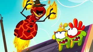 Om Nom Stories  SuperNoms Burnman Cut the Rope Kedoo ToonsTV [upl. by Arias370]