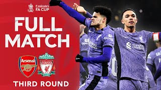 FULL MATCH  Arsenal v Liverpool  Third Round  Emirates FA Cup 202324 [upl. by Arehsat]