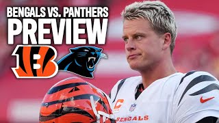 Bengals vs Panthers Week 4 Preview  PFF [upl. by Nais]