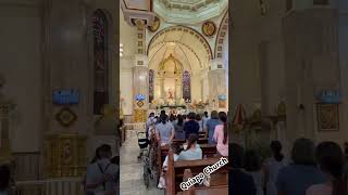 How Catholic Filipinos celebrate mass Quiapo church church catholic mass philippines [upl. by Kreit536]