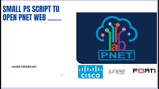 PS script to Open PNet Lab in chrome [upl. by Casar]