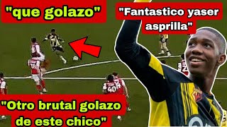 INCREÍBLE 😱 OTRO GOLAZO DE YASER ASPRILLA HOY REVIENTA EL ARCO 🔥 [upl. by Auqinal520]