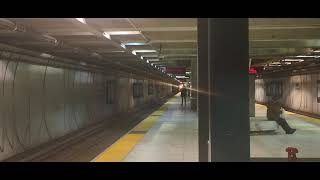 bart train Antioch arriving at embarcadero station [upl. by Arrej]