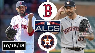 Boston Red Sox vs Houston Astros Highlights  ALCS Game 5  October 18 2018 [upl. by Ssecnirp721]