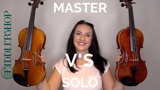 Comparing the Fiddlerman 5 MASTER and 6 SOLOIST violins [upl. by Flan]