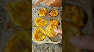 Egg Muffins Loaded with Proteins asmr mealprep eggrecipe eggmuffins [upl. by Ynnhoj]