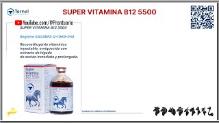 SUPER VITAMINA B12 5500 [upl. by Ryan408]