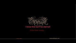 Empyrium  Lovers Grief  LyricsOn Screen [upl. by Connel]