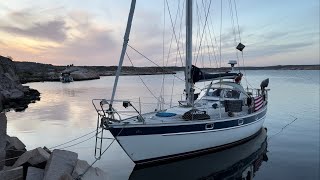 HallbergRassy 352 Sailing Swedish West Coast 2024 [upl. by Esenej149]