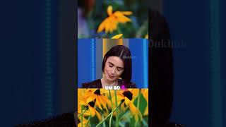 Lily Collins shortsvideo interview dualipainterview [upl. by Yllak]