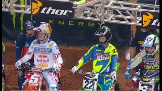 Supercross REWIND  2015 Atlanta  450 Main Event [upl. by Botnick]