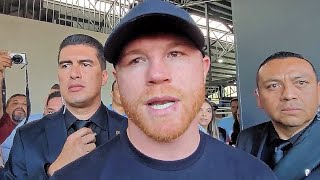 Canelo SAVAGE response to Benavidez quotIM THE KING I DO WHATEVER I WANTquot Shoots down Crawford fight [upl. by Llered106]