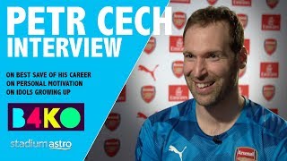 Petr Cech on the best save of his career and his idols  B4KO Exclusive  Astro SuperSport [upl. by Lenore164]