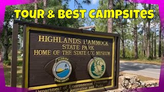 Highlands Hammock State Park  Tour and Best Campsites [upl. by Oraneg]