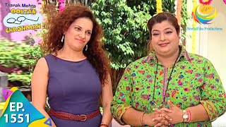 Taarak Mehta Ka Ooltah Chashmah  Episode 1551  Full Episode [upl. by Asilrahc]