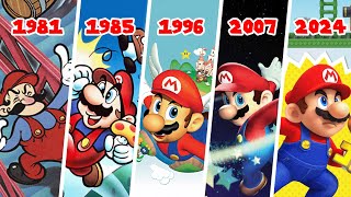 The Evolution of Mario Music 19812024 [upl. by Doe]