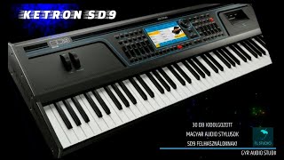 FIGYELEM SD9 FELHASZNÁLÓKNAK Ketron SD9 Audio sty Regaeton pop [upl. by Fairbanks]