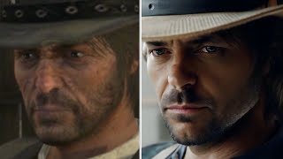 John Marston’s Death Reimagined by AI  Red Dead Redemption [upl. by Lehcsreh]