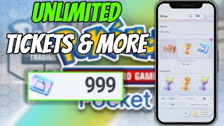 Pokemon TCG Pocket HackMod 🔥 How to Get Unlimited Tickets Packs amp MORE iOS Android [upl. by Aneelak]