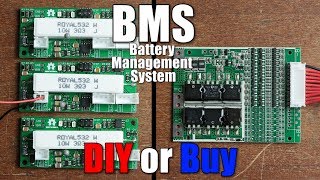 BMS Battery Management System  DIY or Buy  Properly protecting LiIonLiPo Battery Packs [upl. by Michele]