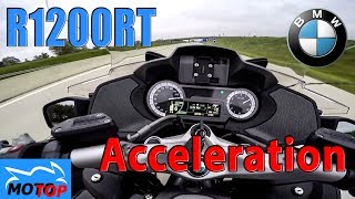 BMW R1200RT  ACCELERATION and TOPSPEED 0240kmh on German Autobahn [upl. by Inaja]