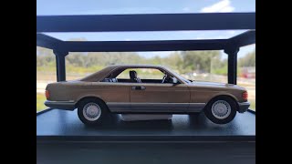 MercedesBenz 380SEC by Cult Scale Unboxing [upl. by Feinstein]