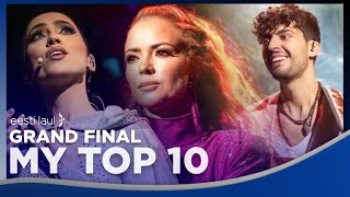 🇪🇪 Eesti Laul 2022  GRAND FINAL My Top 10 Estonia Eurovision 2022 [upl. by Lossa]