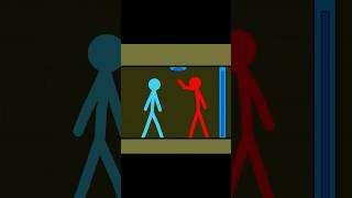 Watergirl and Fireboy  Short 40 stickmananimation stickman animation stickfigureanimation [upl. by Phillie]